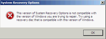 System Recovery Options